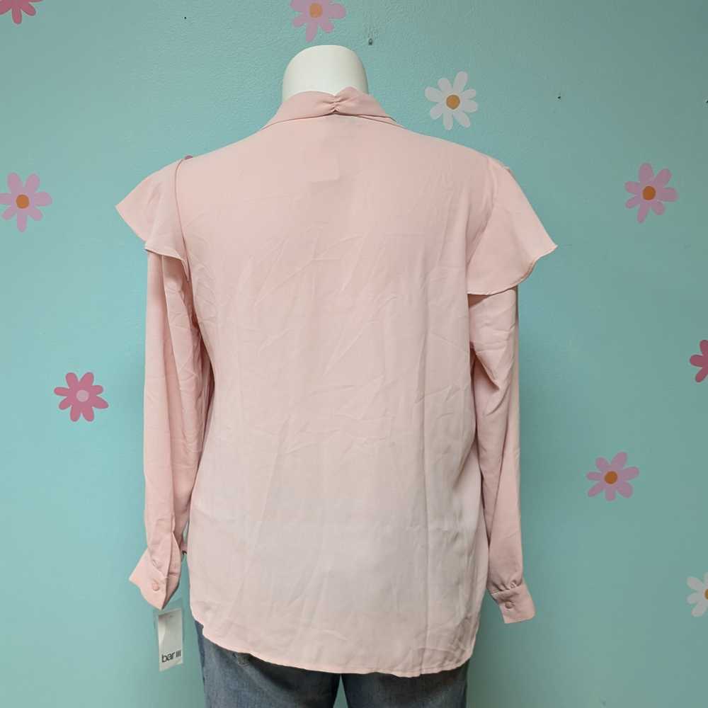 Sz1X Bar III Light Pink Secretary Top NWT - image 4