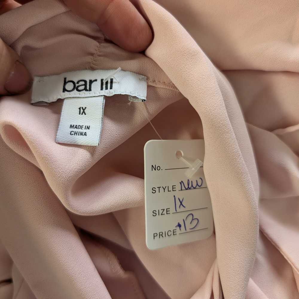 Sz1X Bar III Light Pink Secretary Top NWT - image 6