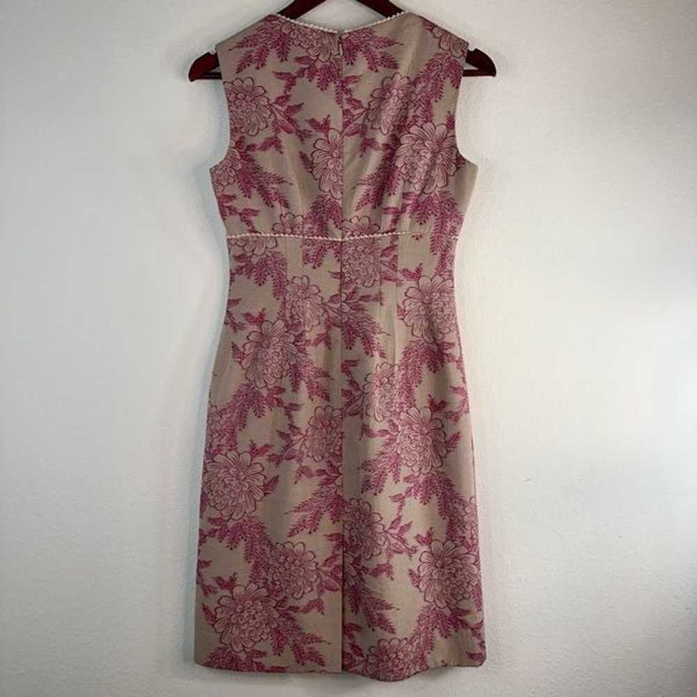 Vintage Isabella DeMarco Tahari Levine Pink Flora… - image 2