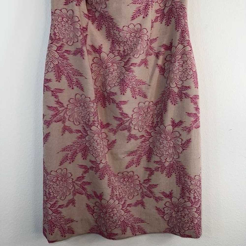 Vintage Isabella DeMarco Tahari Levine Pink Flora… - image 4