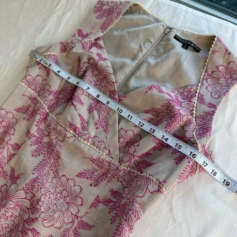 Vintage Isabella DeMarco Tahari Levine Pink Flora… - image 7