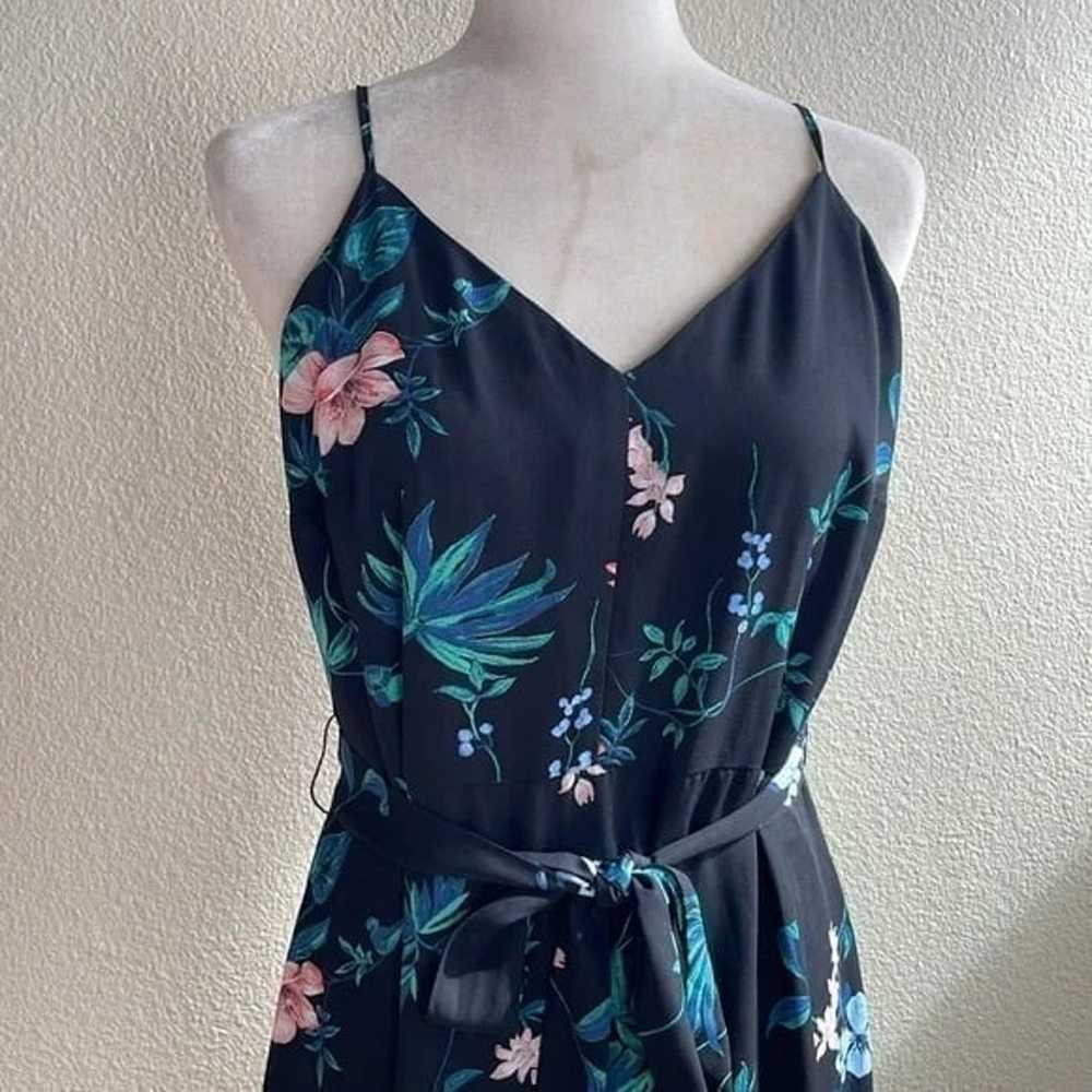 Banana Republic Floral Ruffled Maxi Dress Size 10 - image 5