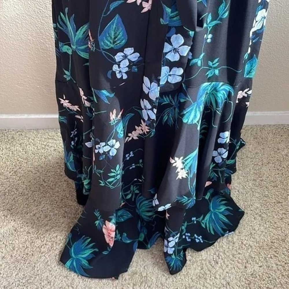 Banana Republic Floral Ruffled Maxi Dress Size 10 - image 6