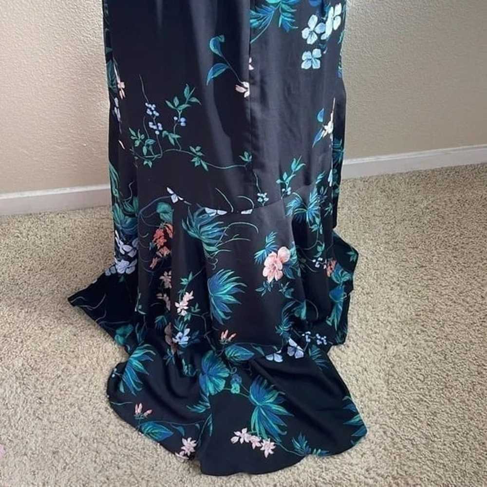 Banana Republic Floral Ruffled Maxi Dress Size 10 - image 9