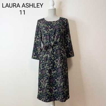 Laura Ashley Dress Navy Blue