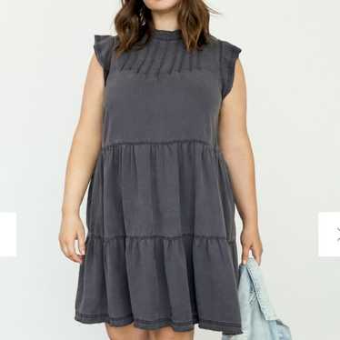 Anthropologie Jenee Tiered Tunic Dress