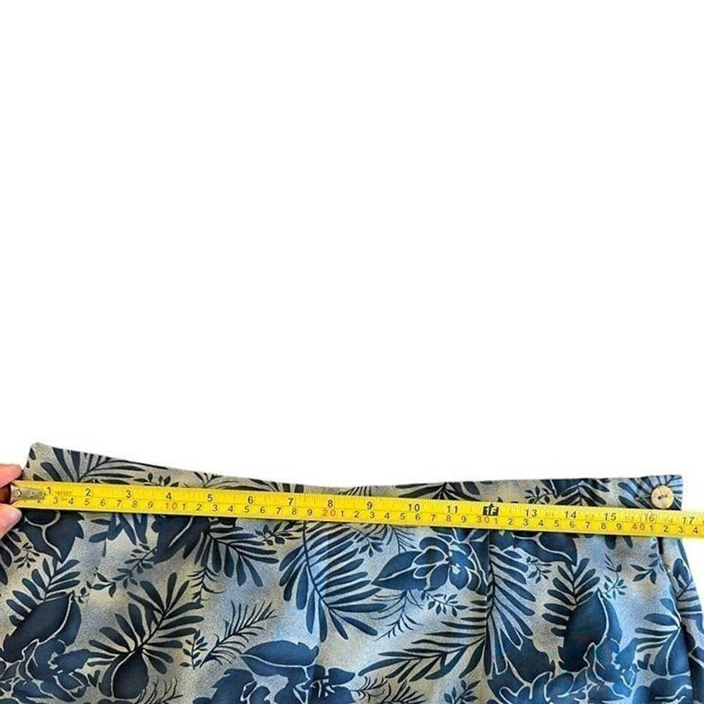 Pendleton 100% Silk 2 Piece Skirt and Top Hawaiia… - image 7