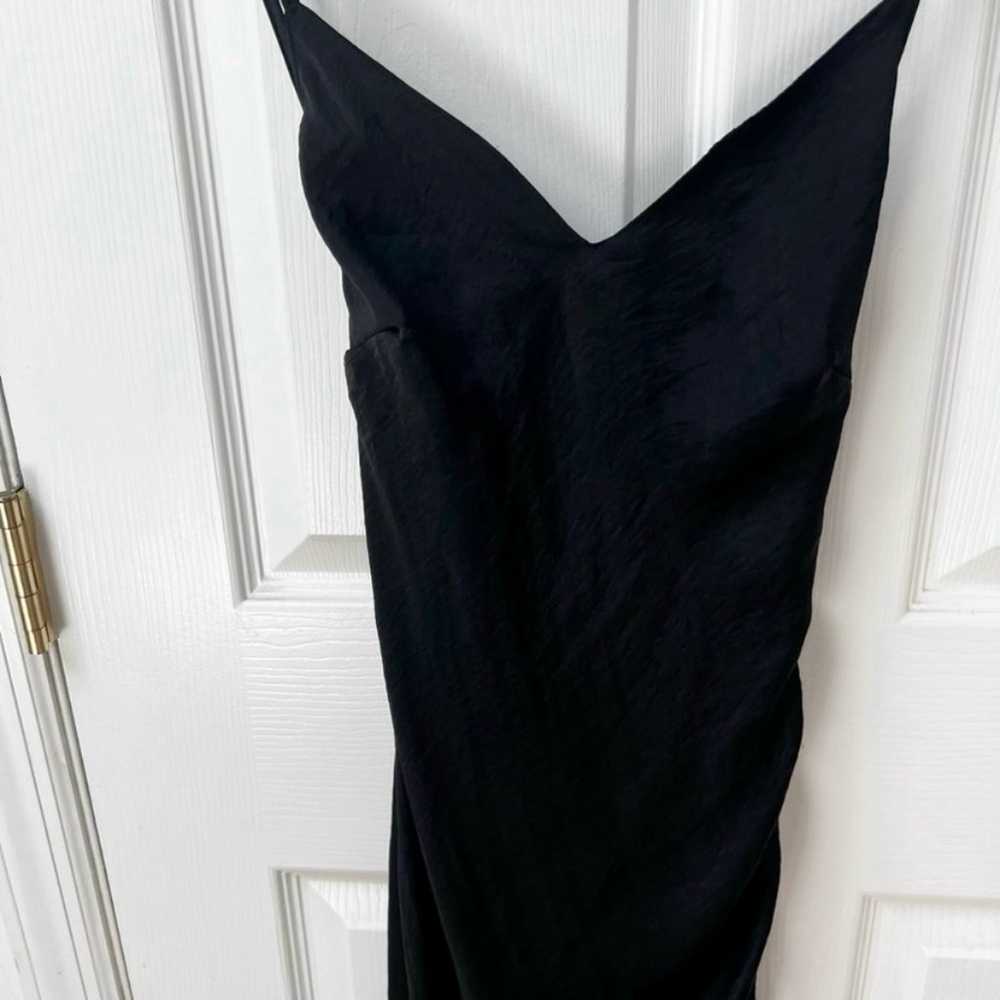 UO Romi Open-Back Maxi Slip Dress in Black - image 6