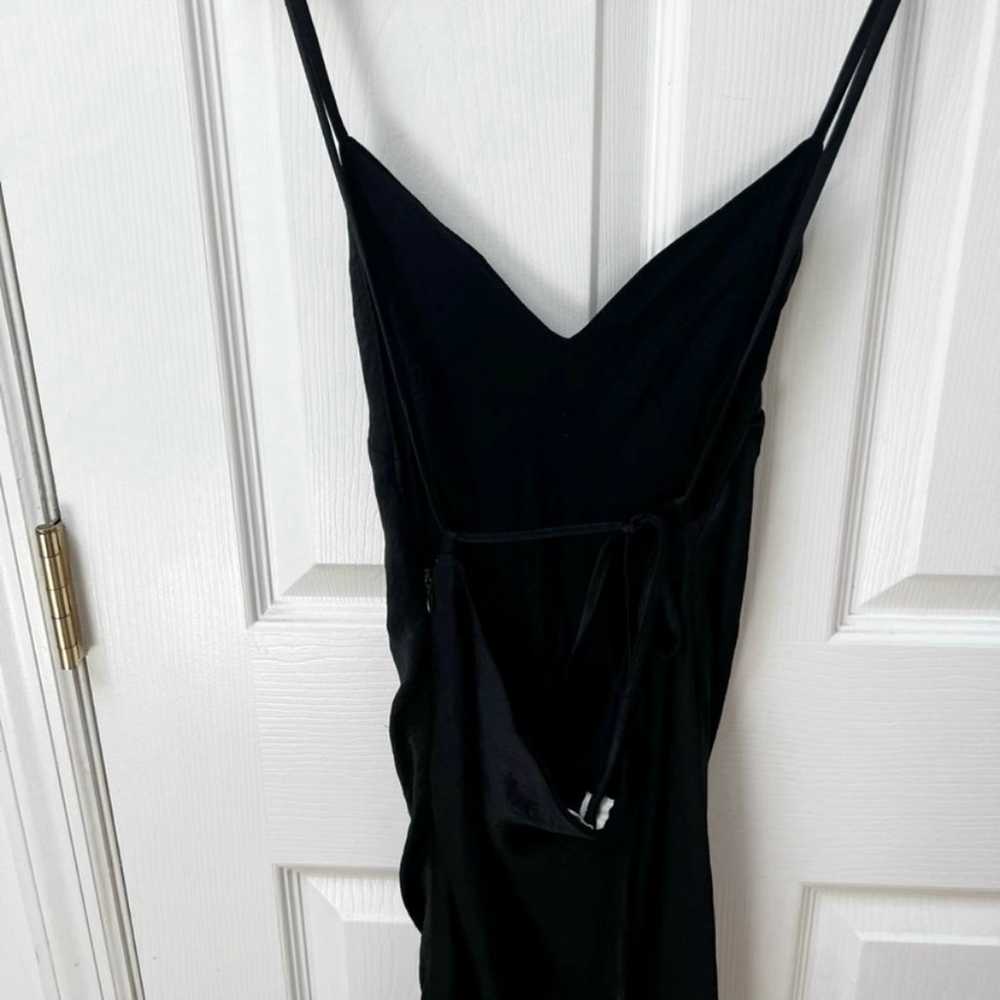 UO Romi Open-Back Maxi Slip Dress in Black - image 7