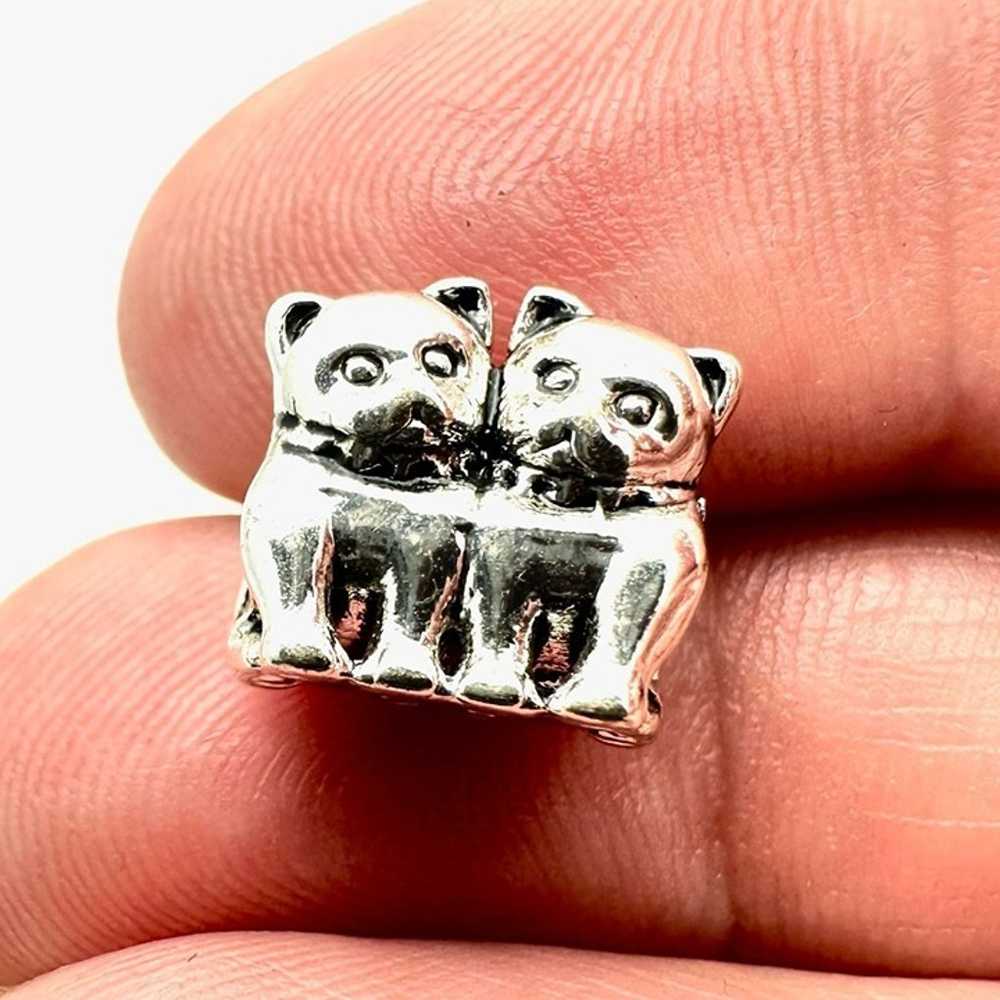 Pandora Purrfect Together Cats Charm 925 ALE Ster… - image 1