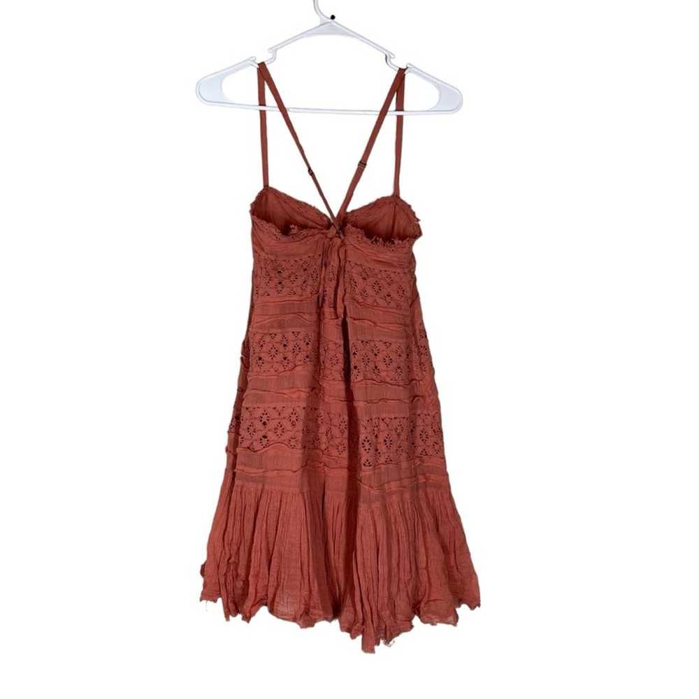 Free People Shailee Slip Mini Dress Size Small - image 3