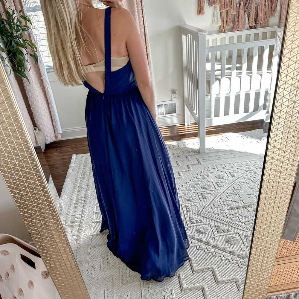 Kennedy Blue Sweetheart Neck Maxi Bridesmaid Dres… - image 5