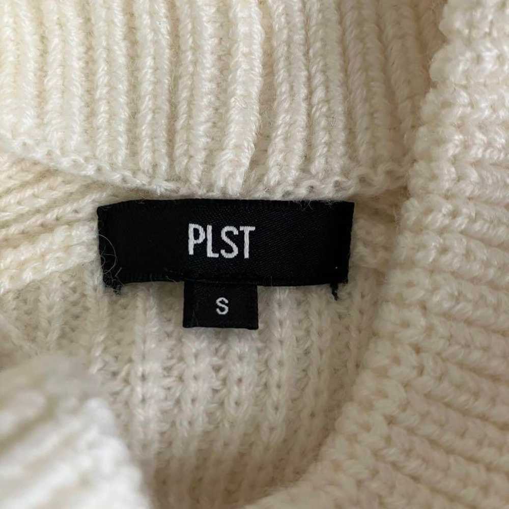 【PLST】Knit Long Dress S White - image 3