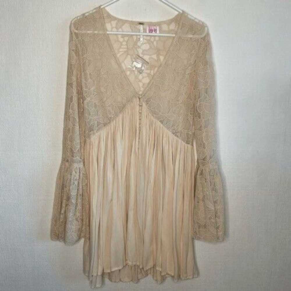 NWOT Free People Natural With Love Womens Cream L… - image 8