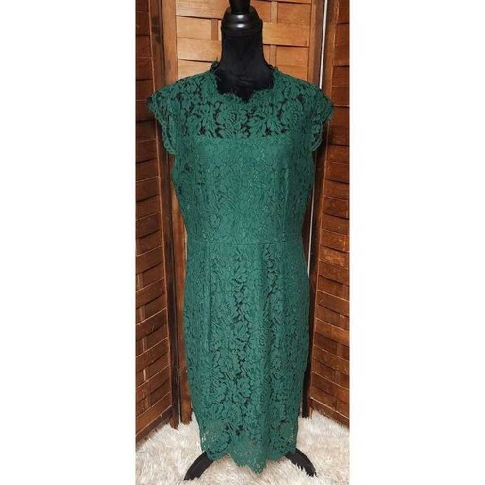 Merokeety Women's XL Retro Floral Lace Slim Eveni… - image 2