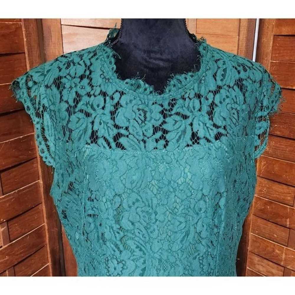 Merokeety Women's XL Retro Floral Lace Slim Eveni… - image 3