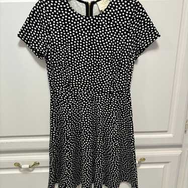 Kate Spade Polka Dot Spot Ponte Dress Size 6 - image 1