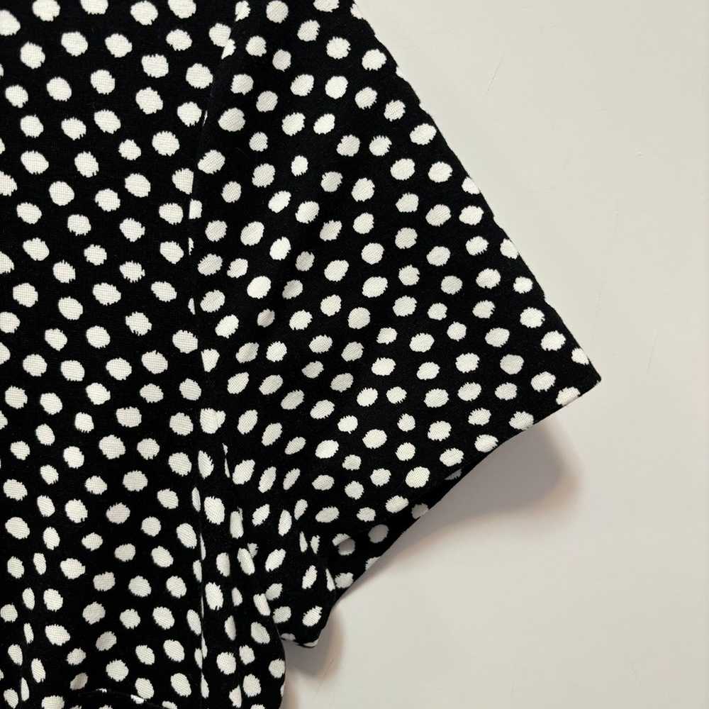 Kate Spade Polka Dot Spot Ponte Dress Size 6 - image 2