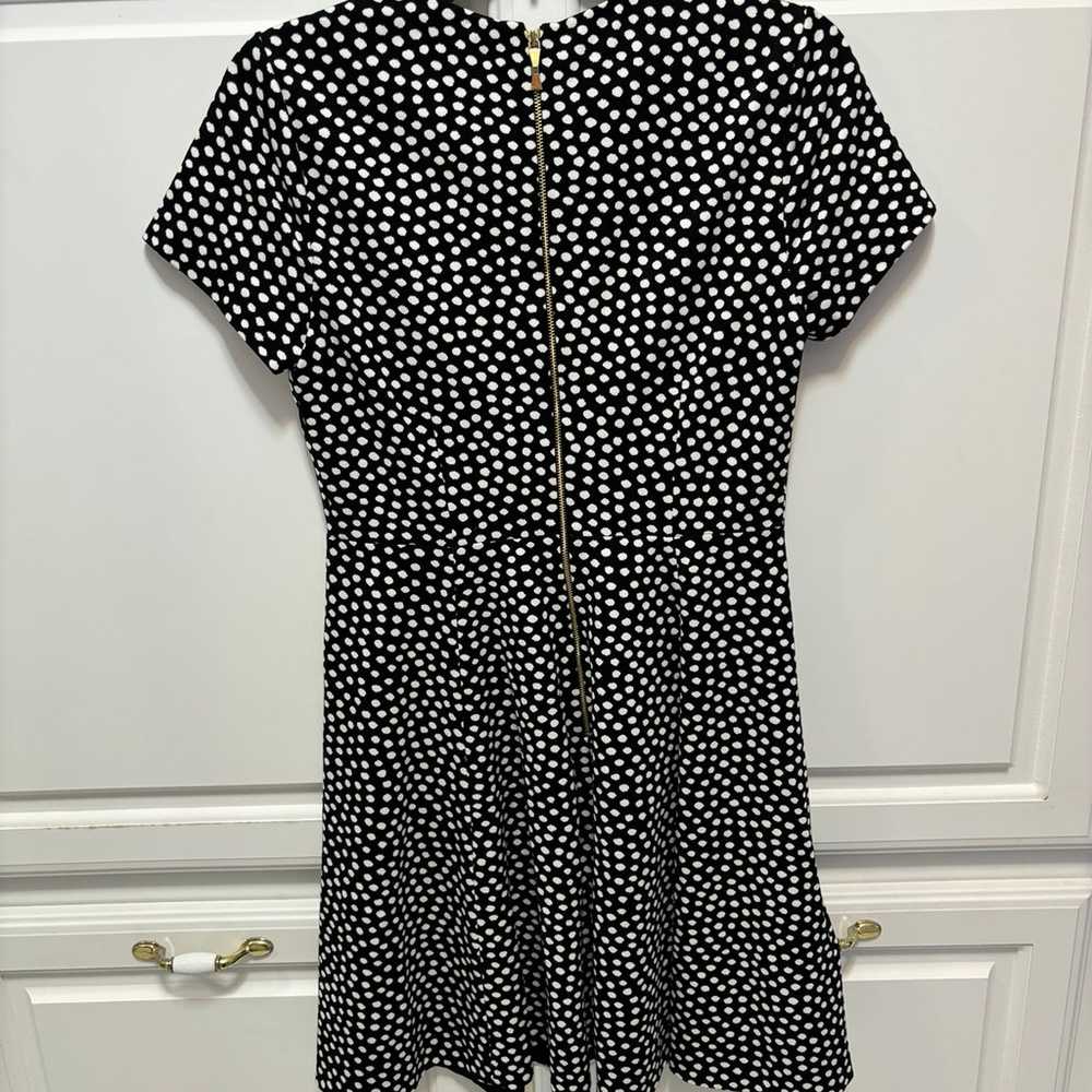 Kate Spade Polka Dot Spot Ponte Dress Size 6 - image 3