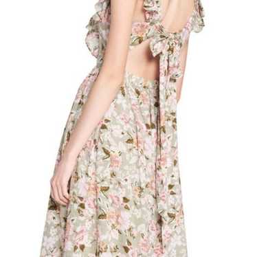 EN SAISON Maris Floral A-Line Midi Dress Size M - image 1