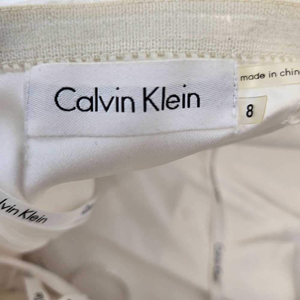 Calvin Klein Satin Side Ruched Bodycon Cocktail D… - image 3