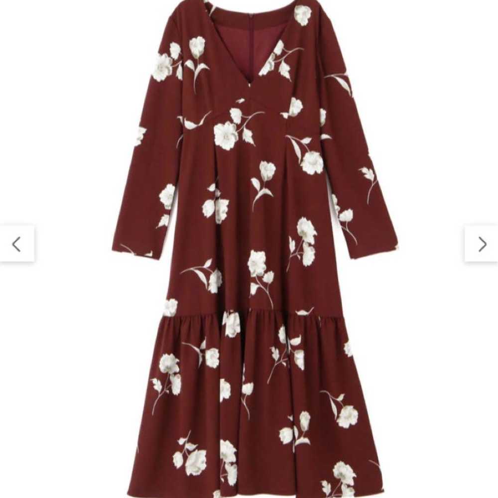 NATURAL BEAUTY BASIC | Flower Print Long Dress PS - image 1