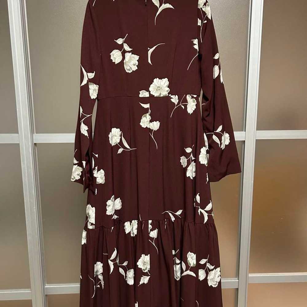 NATURAL BEAUTY BASIC | Flower Print Long Dress PS - image 4