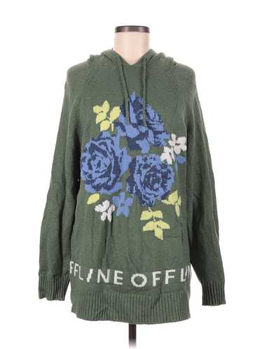 OFFLINE by Aerie Women Green Pullover Sweater M