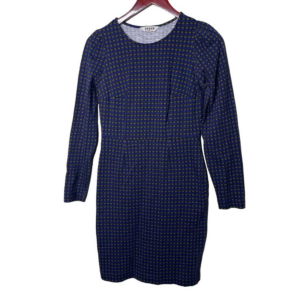 Boden Dark Blue Petite Penelope Jersey Dress sz 6 - image 3