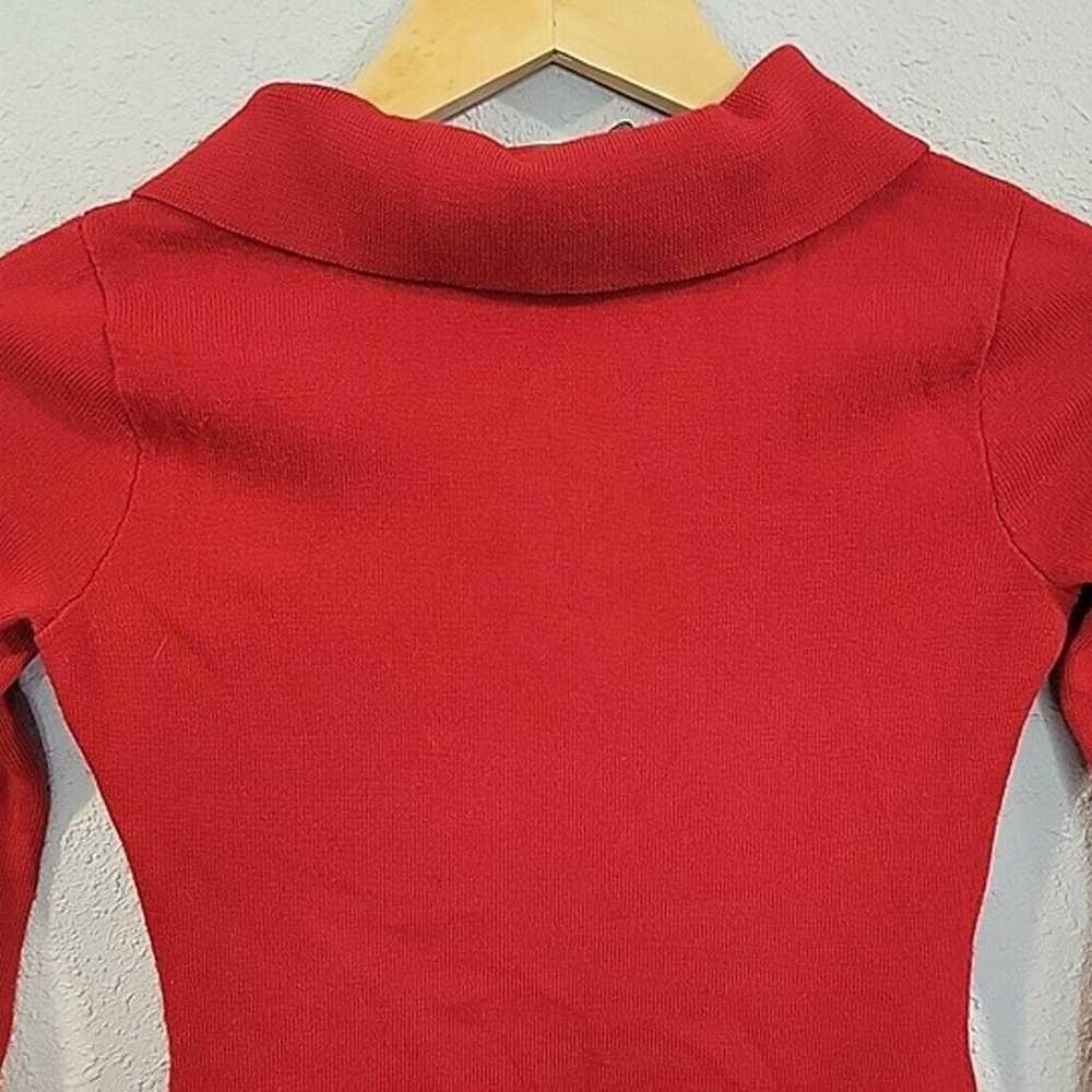 Ralph Lauren Merino Wool Sweater Dress Womens S R… - image 8