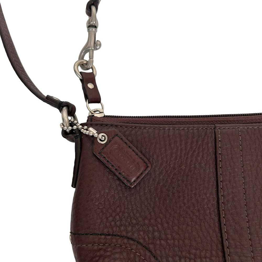 Coach Coach Brown Leather Wristlet Wallet - image 2