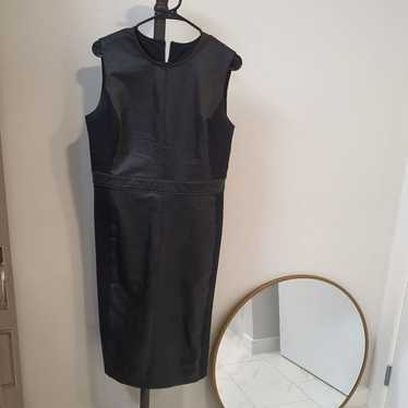 Spanx Leather-Like Combo Dress Large