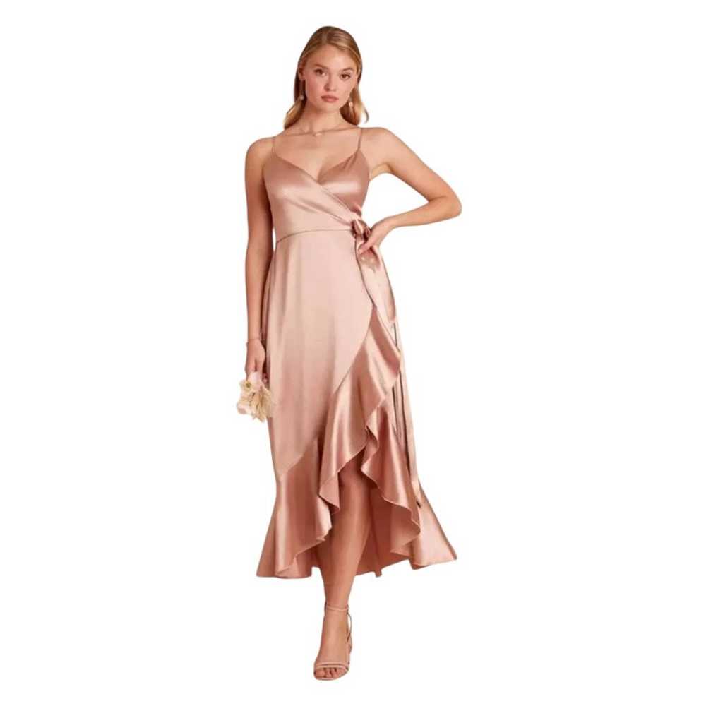 Birdy Grey YC Satin Asymmetrical Blush Rose Gold … - image 1