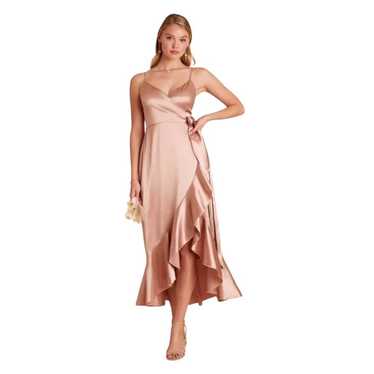 Birdy Grey YC Satin Asymmetrical Blush Rose Gold … - image 1