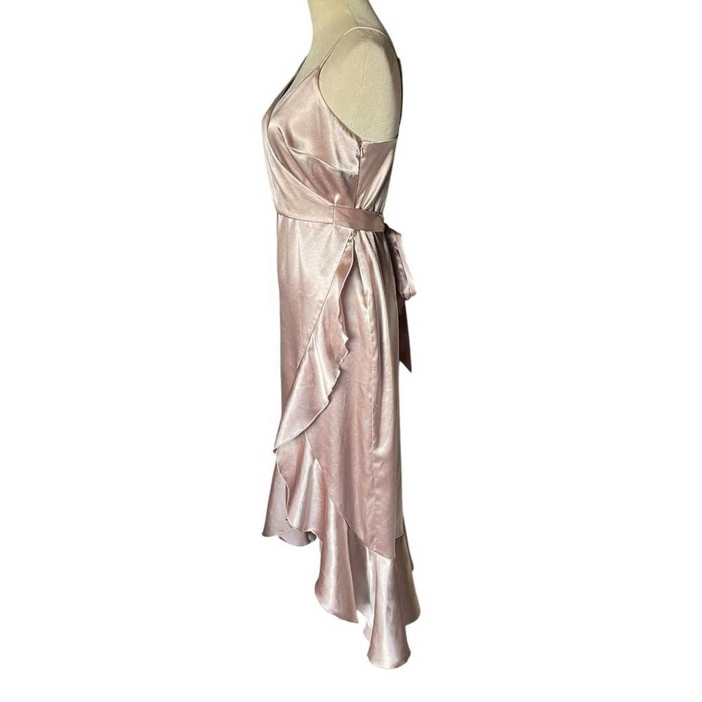 Birdy Grey YC Satin Asymmetrical Blush Rose Gold … - image 5