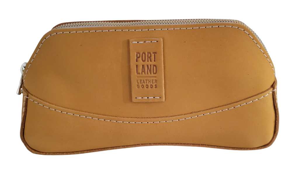 Portland Leather Turmeric Artisan Bag Pouch - image 1