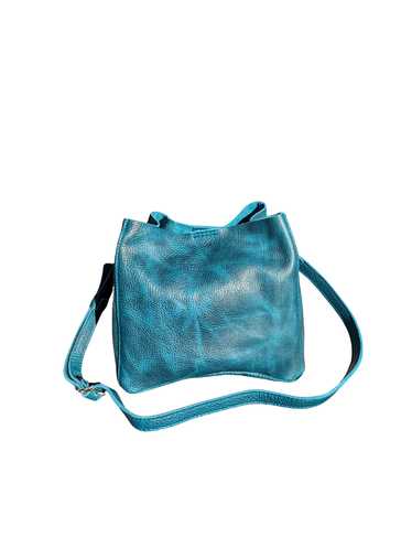 Portland Leather Butterfly Bucket Bag - image 1