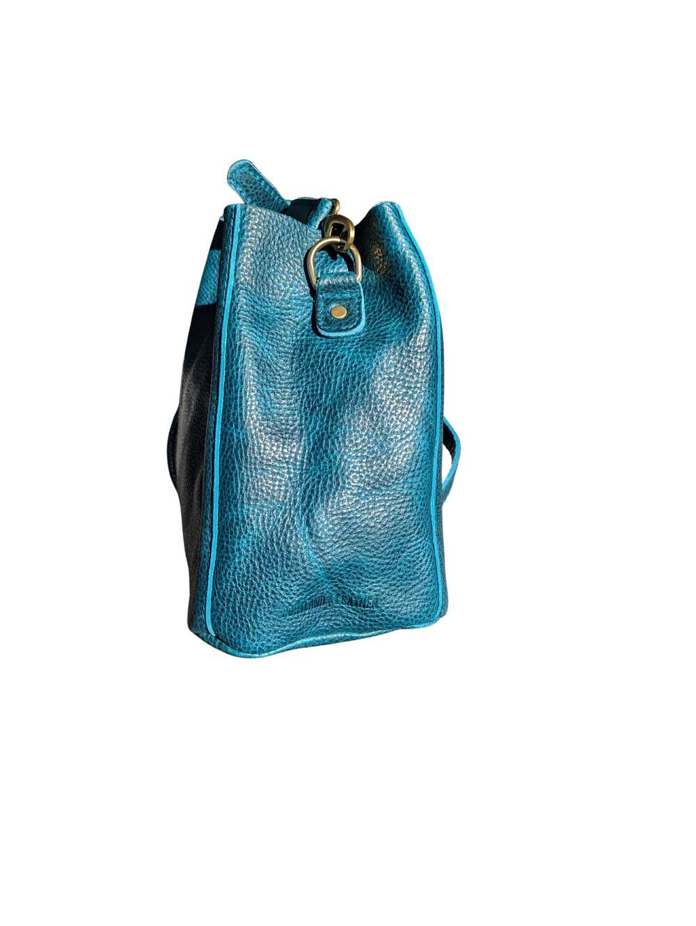 Portland Leather Butterfly Bucket Bag - image 3