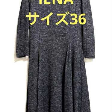 IÉNA Gray Tweed Flared Dress Iena - image 1