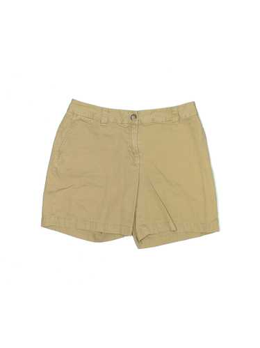 Lands' End Women Brown Khaki Shorts 2