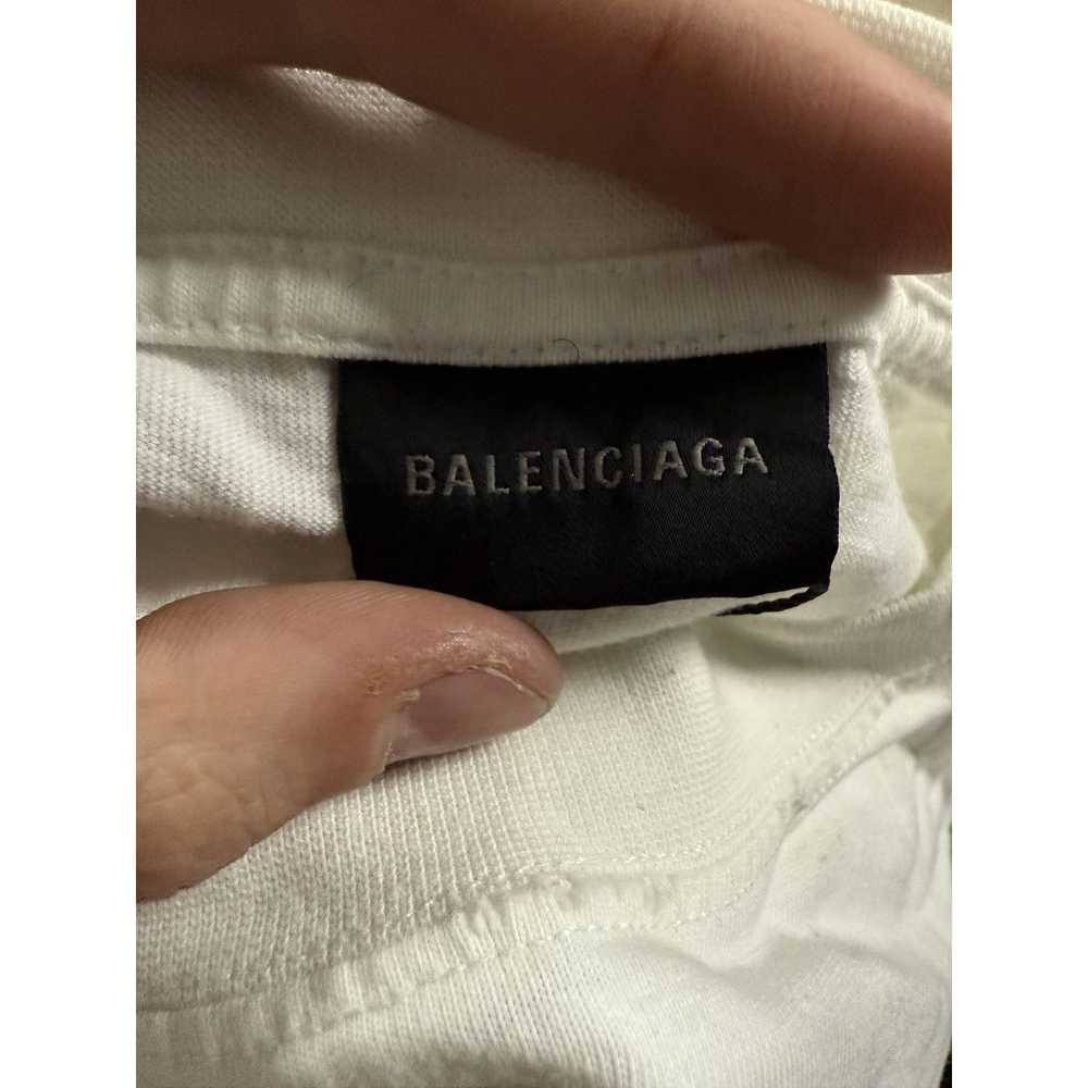 Balenciaga Balenciaga BB Paris Logo Tee White Bla… - image 2