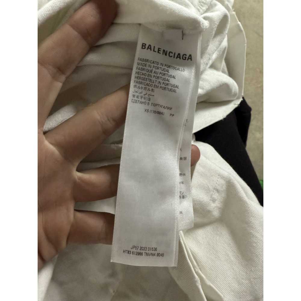 Balenciaga Balenciaga BB Paris Logo Tee White Bla… - image 3