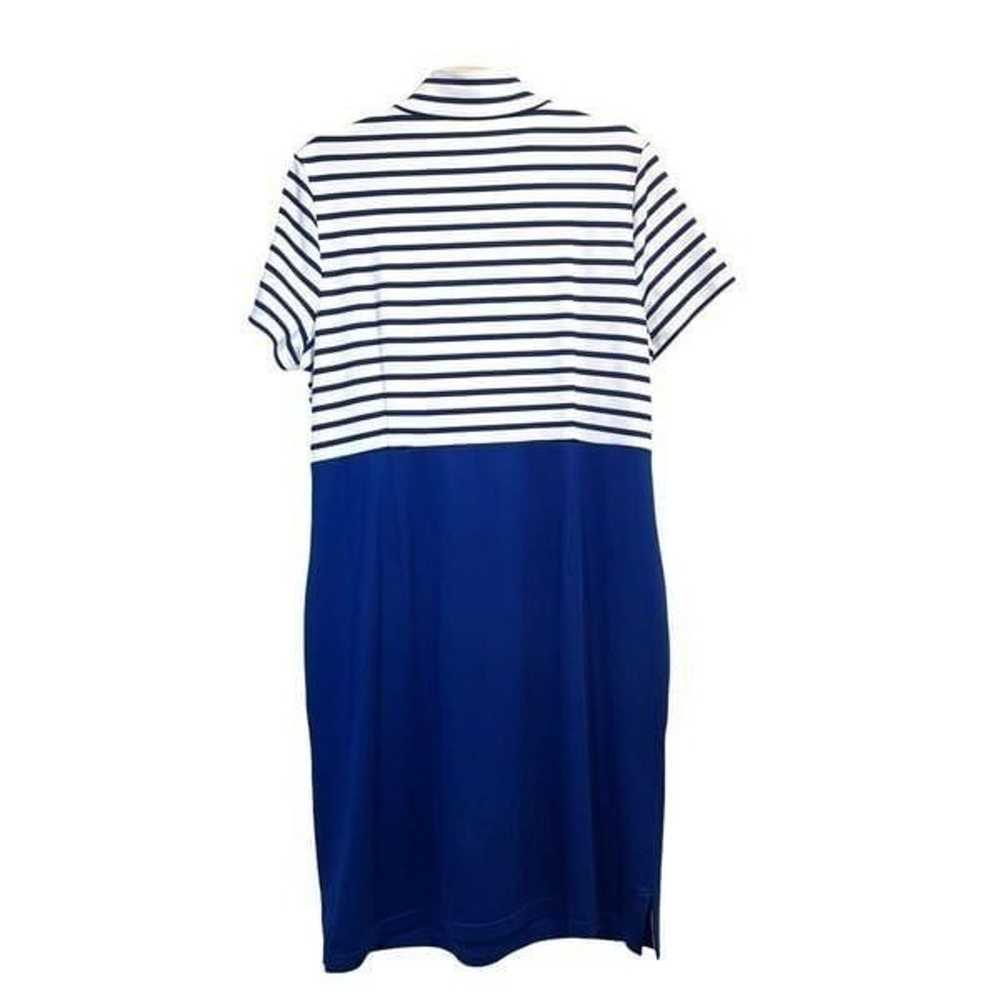 Chicos ZENERGY GOLF Striped Colorblock Dress Size… - image 7