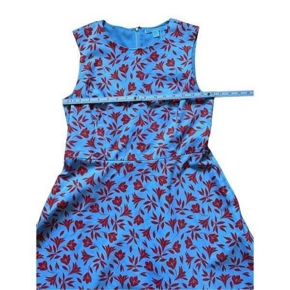 Draper James Madeline Mackenzie blue red floral d… - image 6