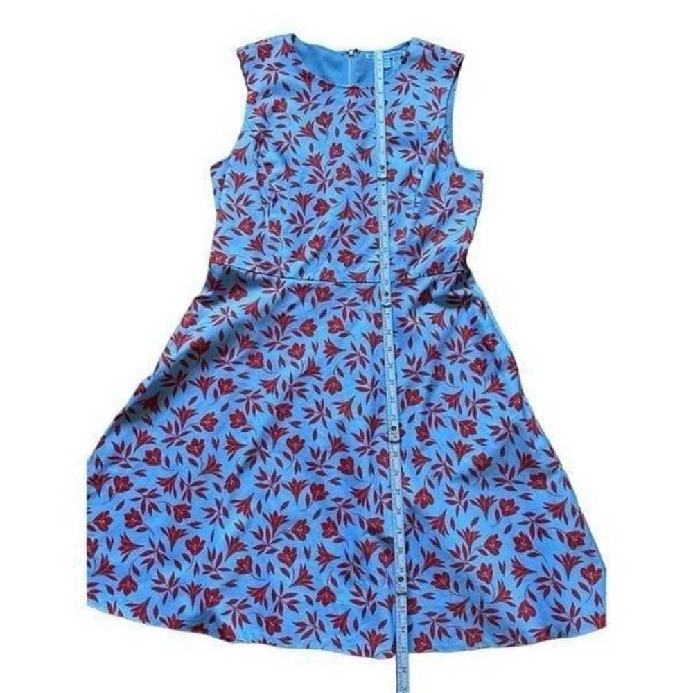 Draper James Madeline Mackenzie blue red floral d… - image 7