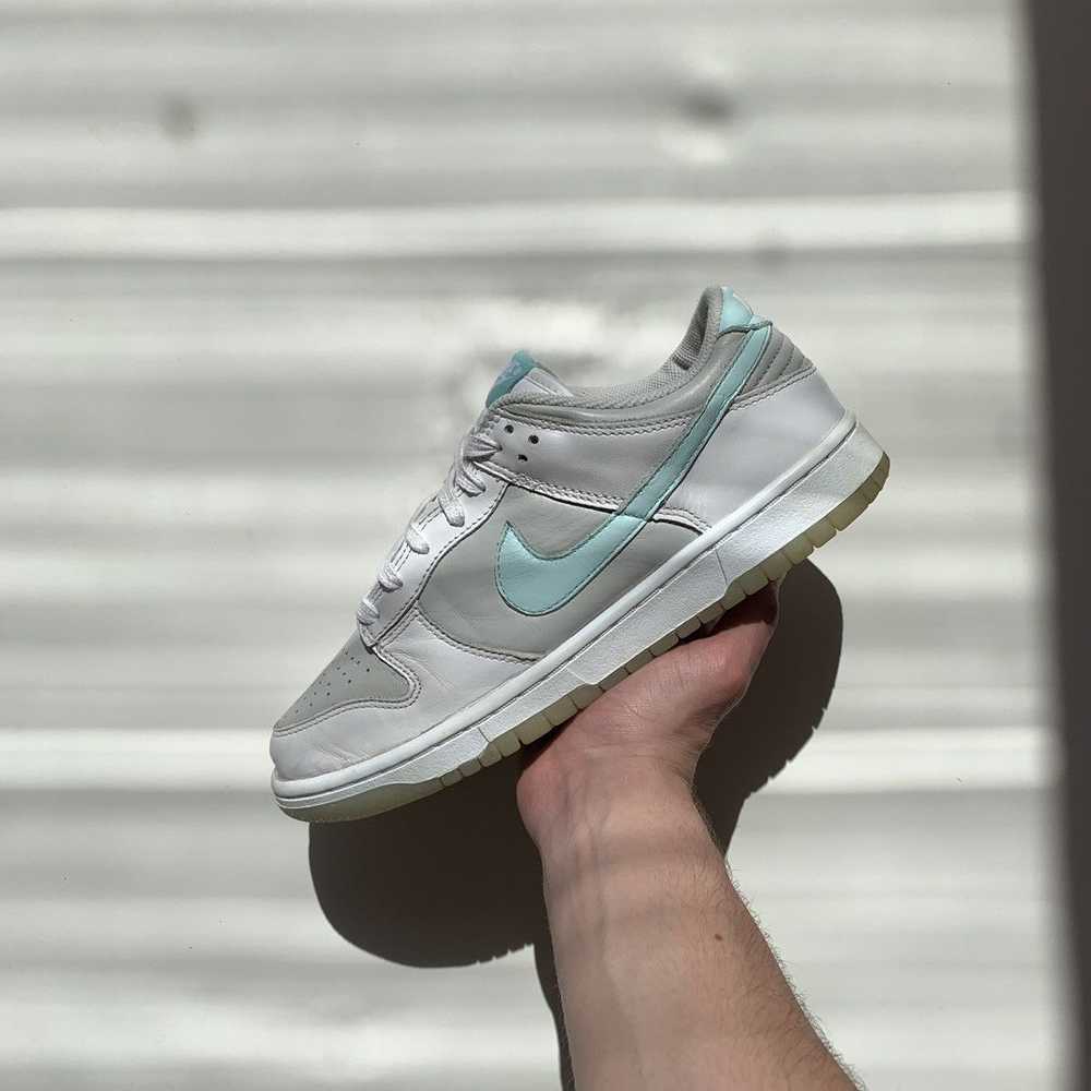 Nike 2005 Nike Dunk Low Ice Blue Neutral Grey Whi… - image 10