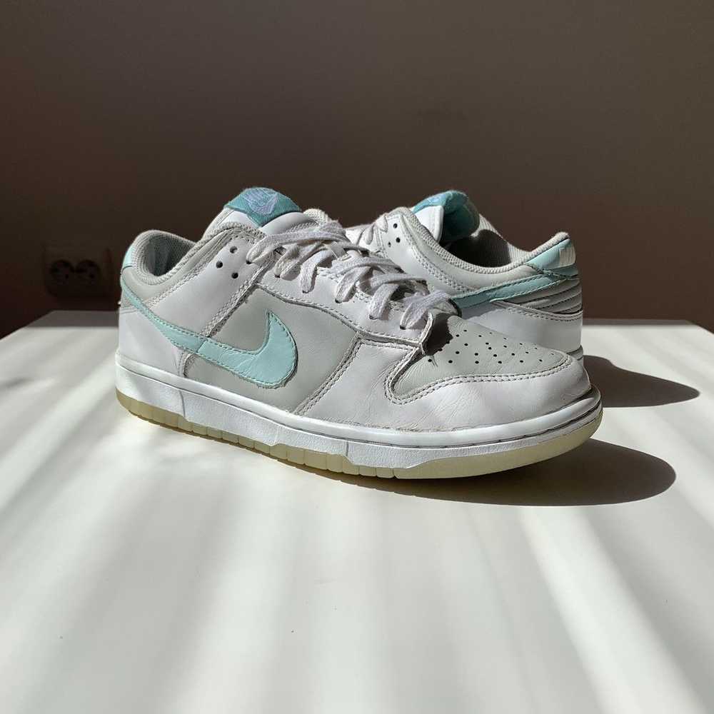 Nike 2005 Nike Dunk Low Ice Blue Neutral Grey Whi… - image 11