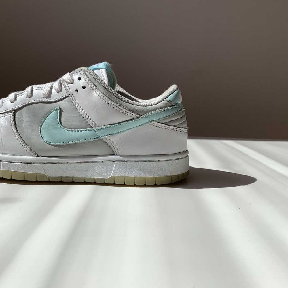 Nike 2005 Nike Dunk Low Ice Blue Neutral Grey Whi… - image 12