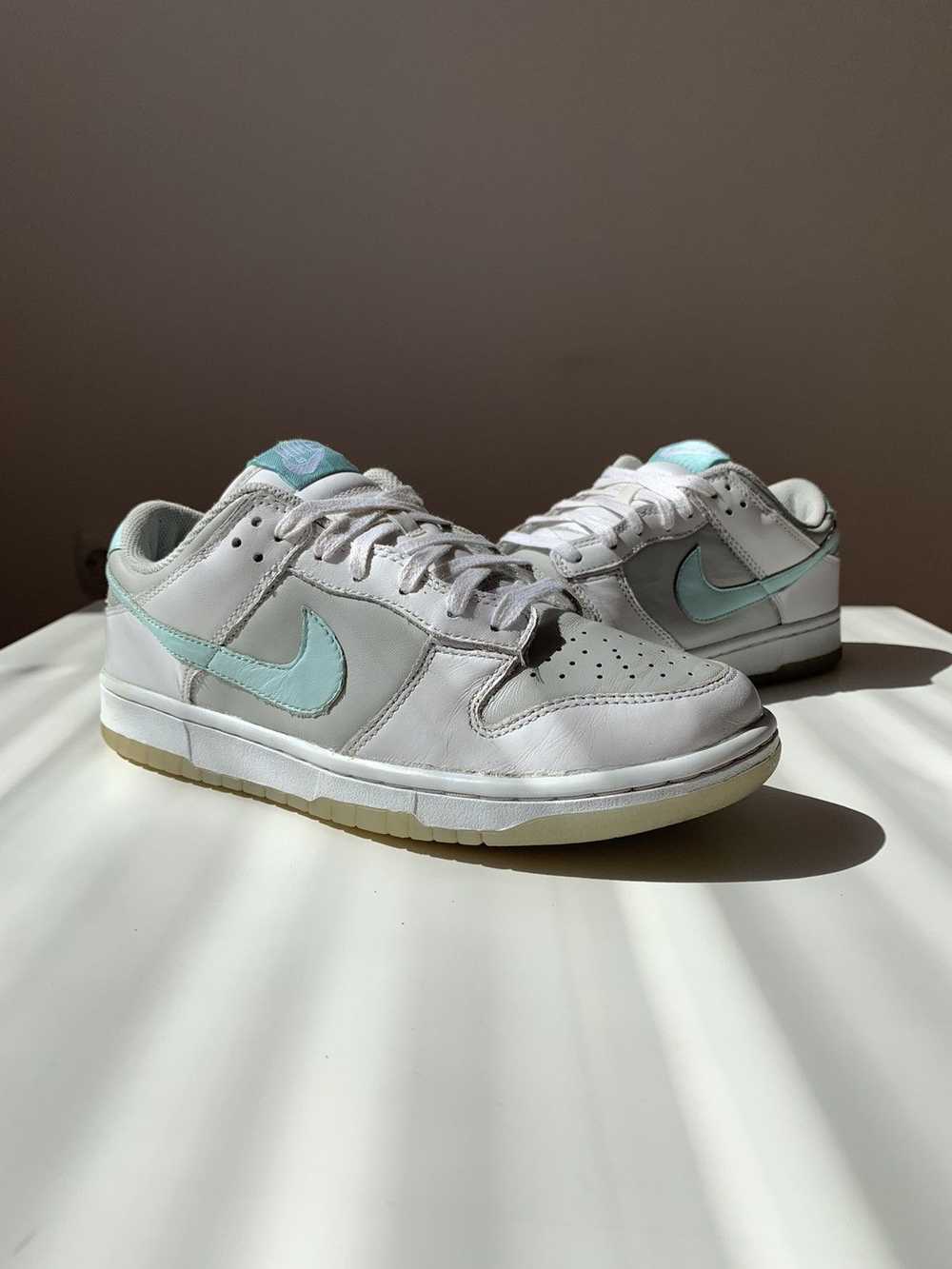 Nike 2005 Nike Dunk Low Ice Blue Neutral Grey Whi… - image 2