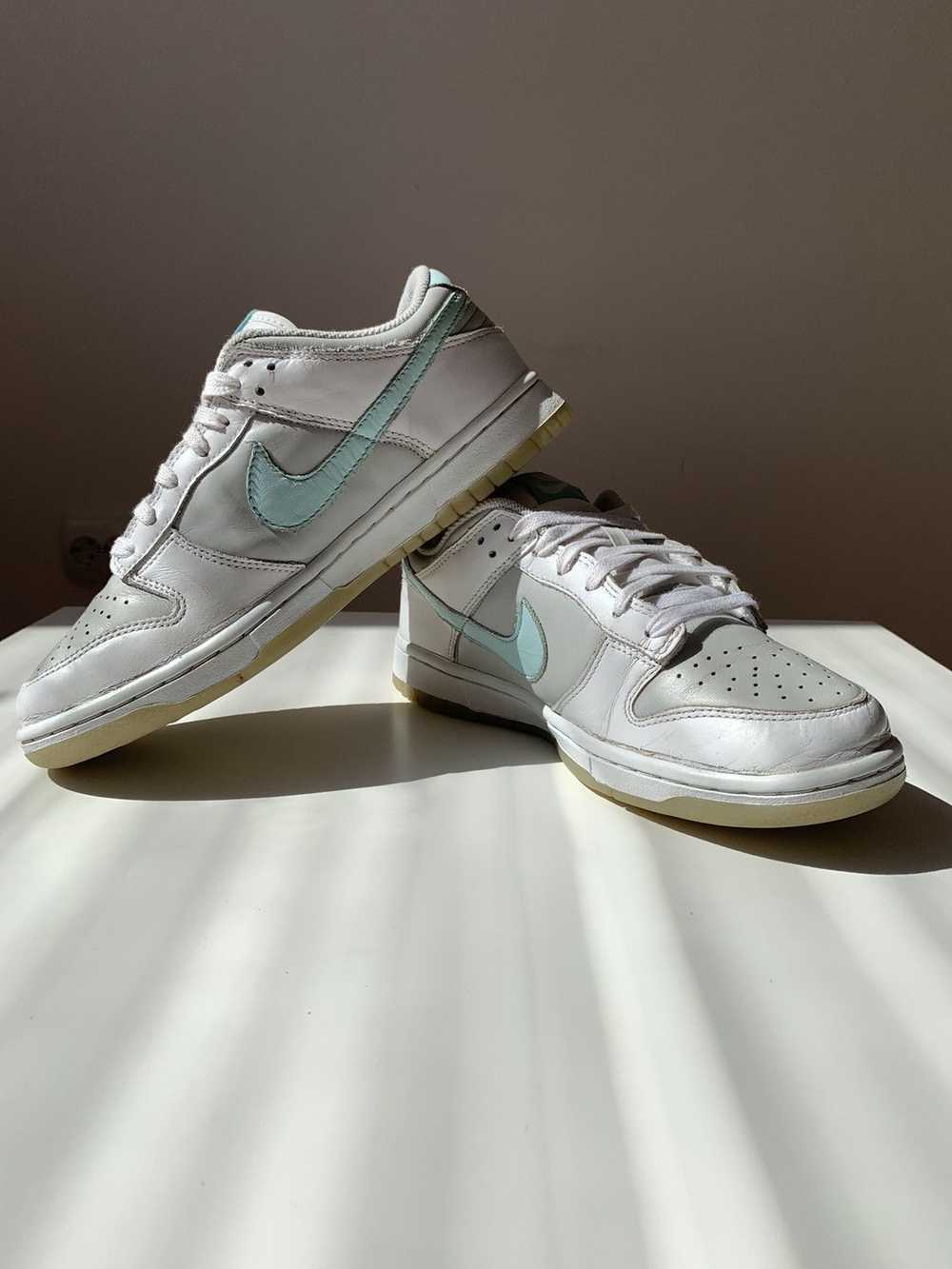 Nike 2005 Nike Dunk Low Ice Blue Neutral Grey Whi… - image 9